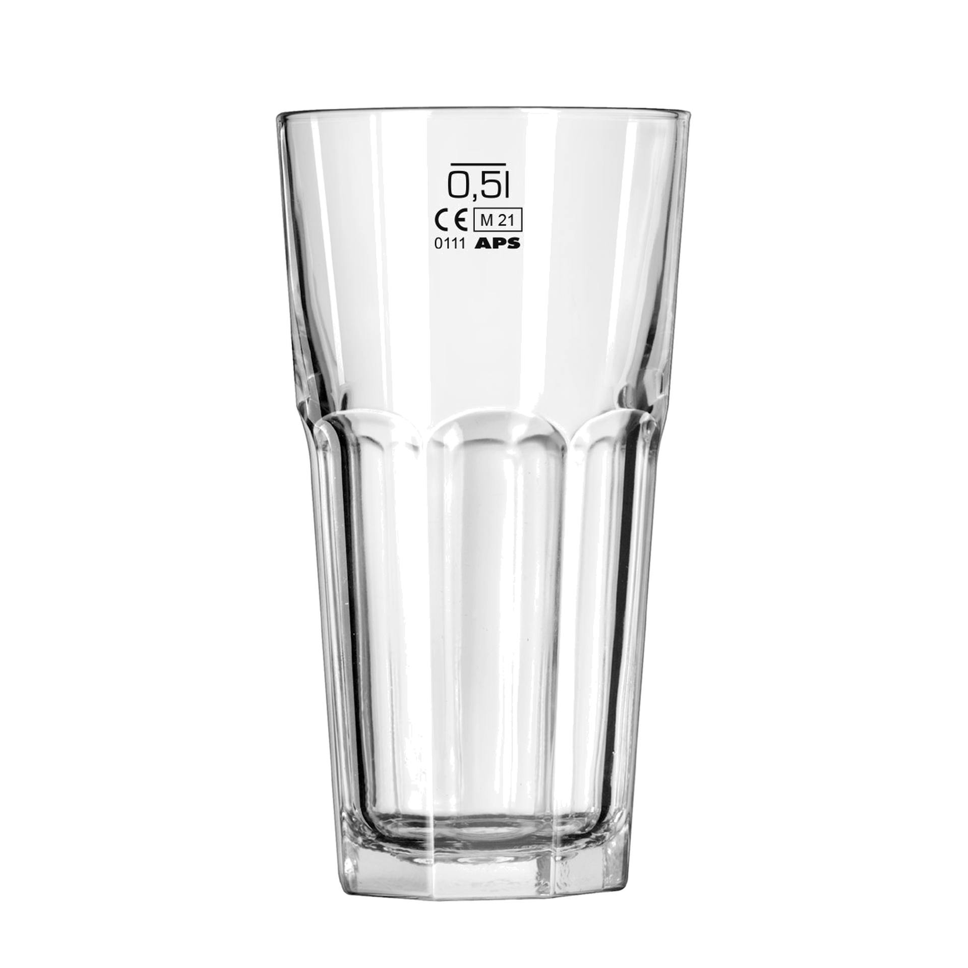 Cooler Glas / Beverage, Onis, Titan - Eichstrich: 0,5 l