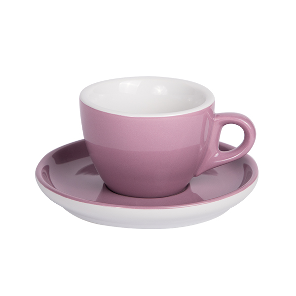 Kaffee Tasse, APS Porcelain, Colored Line, Lila - 160ml