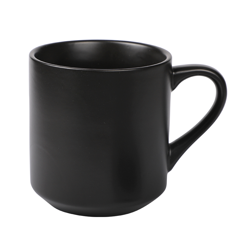 Kaffeebecher, APS Porcelain, Modern Coffee BLACK - 340ml