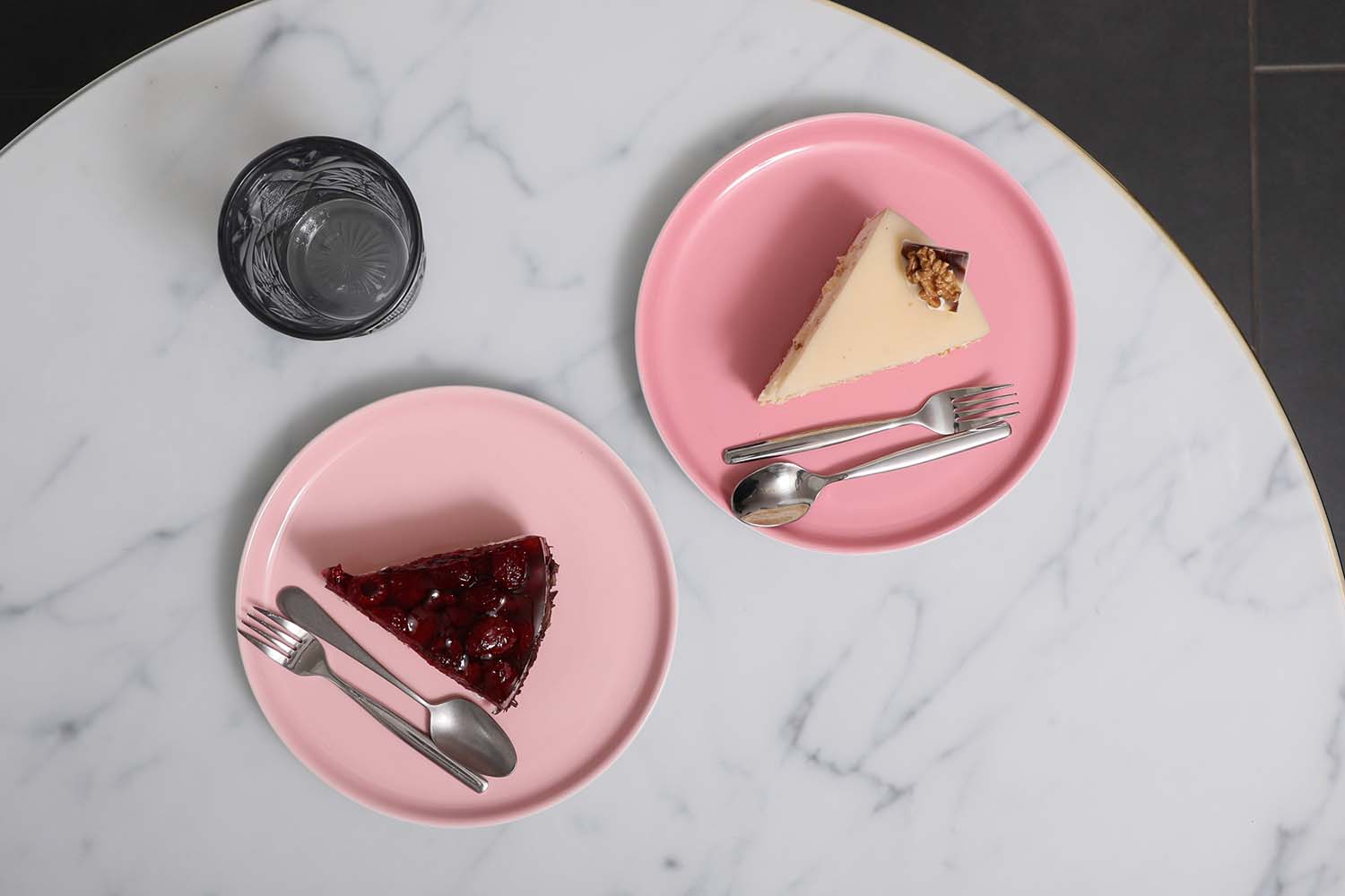 Dessertteller, APS Porcelain, Colored Line Kaminrot - Ø 20,6 cm