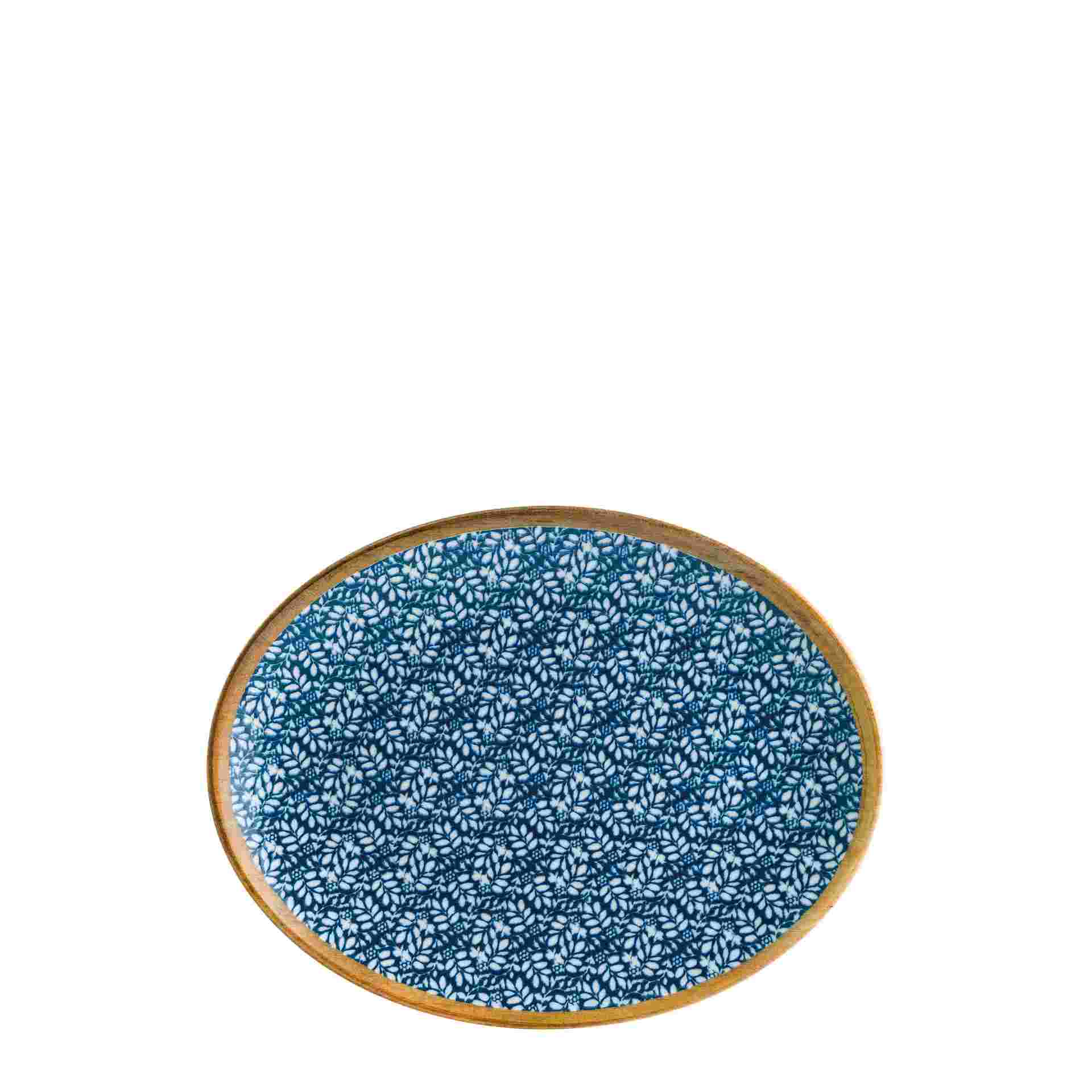 Servierplatte "Moove", Bonna, Lupin, Blau - 25 x 19 cm