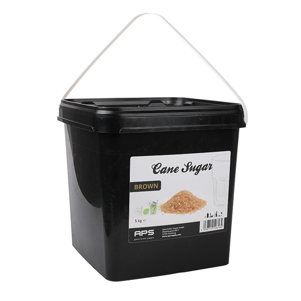 Brauner Rohrzucker Container - 5 Kilogramm