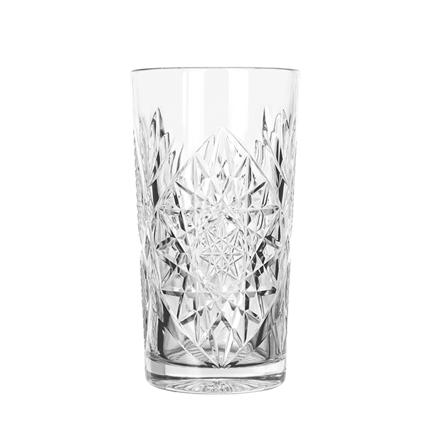 Cooler Glas, Libbey, Hobstar - Eichstrich: 0,4l