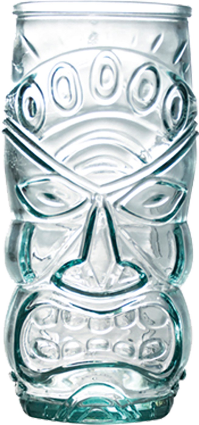 Tiki Tumbler aus Glas, Vidrios Reciclados San Miguel - 500 ml