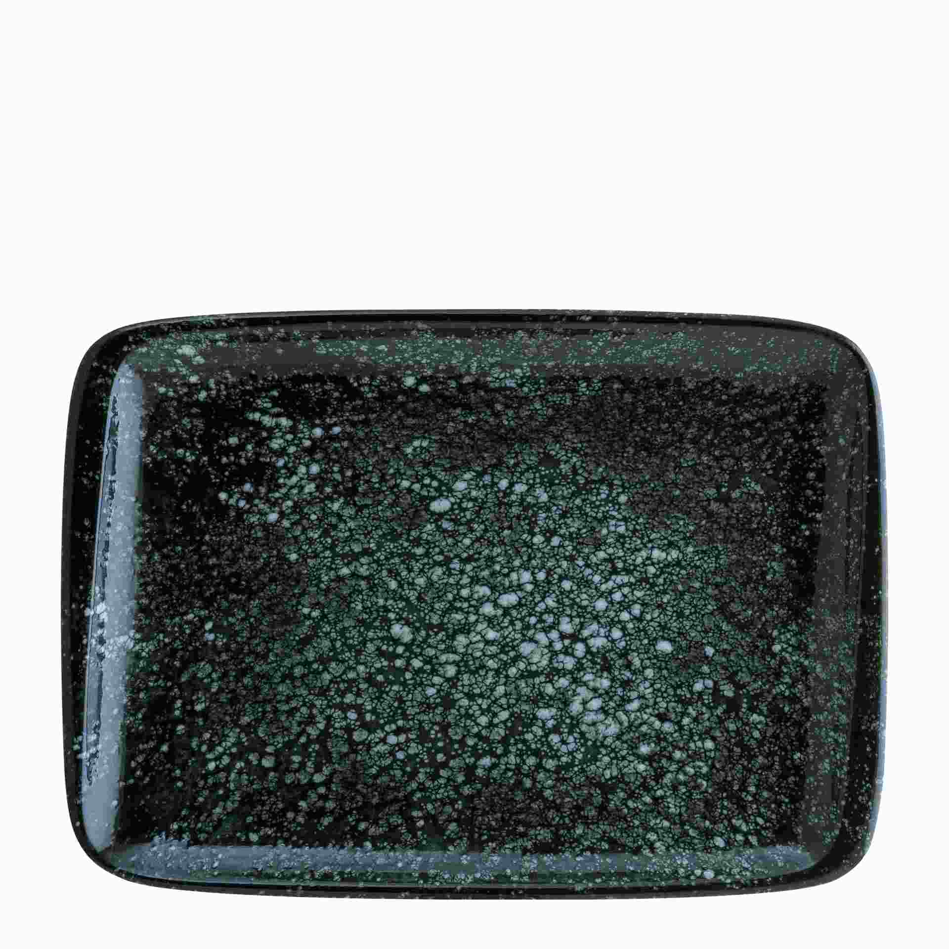 Servierplatte"Moove", Bonna, Cosmos Black, Schwarz - 36 x 25 cm
