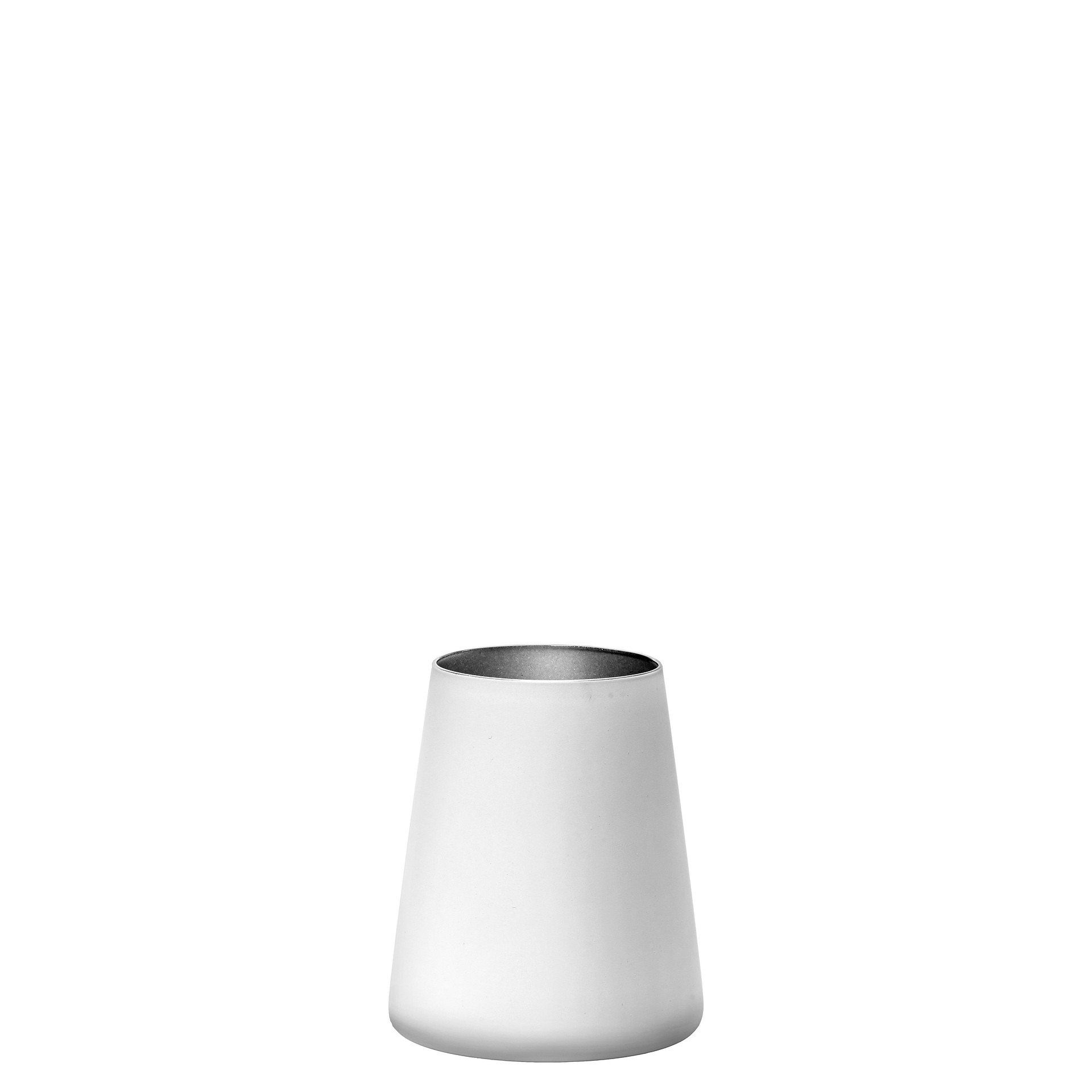 Becher / Wasserglas, Stölzle, Power, Weiß / Silber - 380 ml