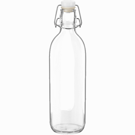 Flasche mit Bügelverschluss, Bormioli Rocco, Emilia - 1 Liter