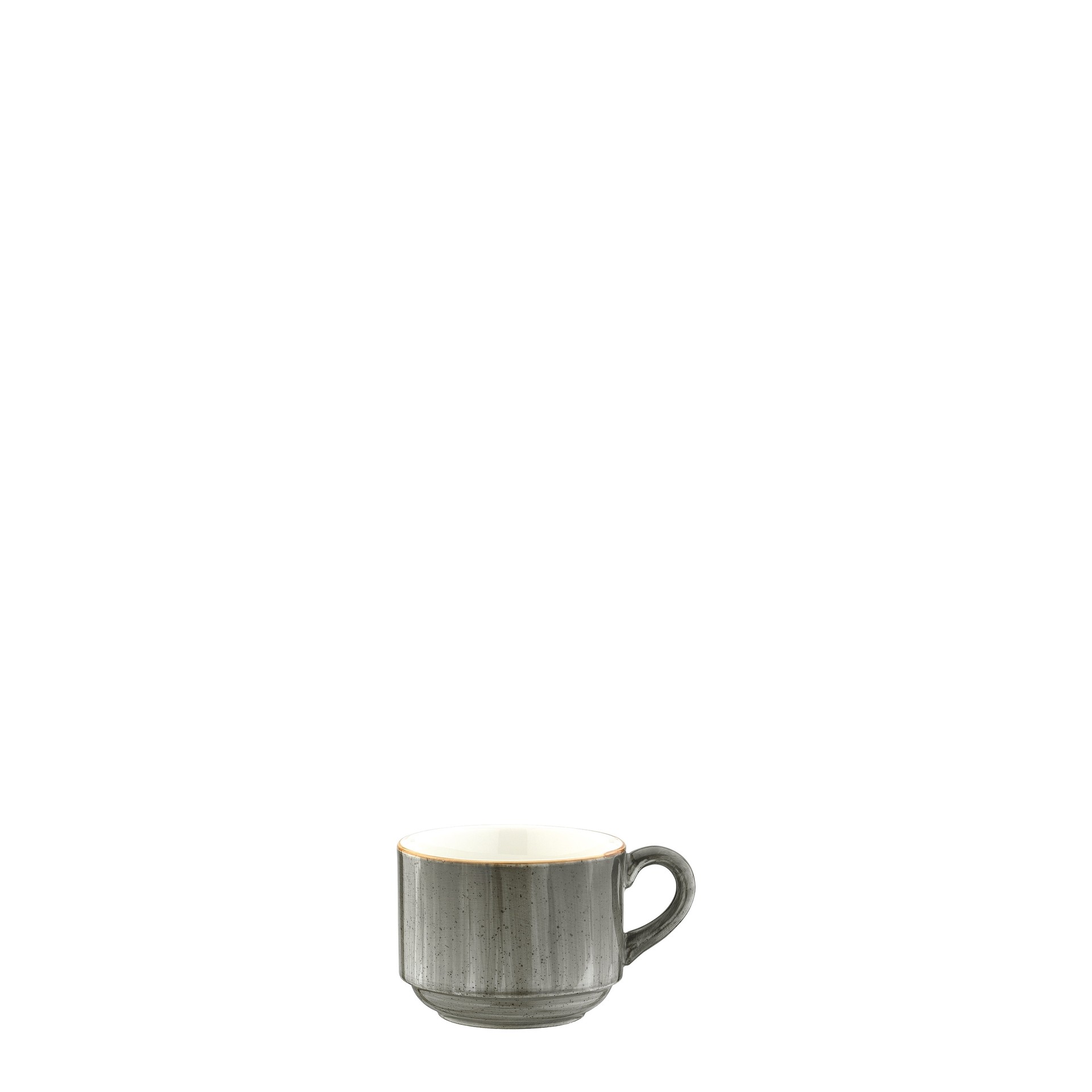 Kaffeetasse "Banquet", Bonna, Aura Space, Grau - 210 ml