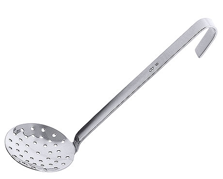 Schaumlöffel mit 4 mm Lochung flach, Contacto - Ø 12 cm