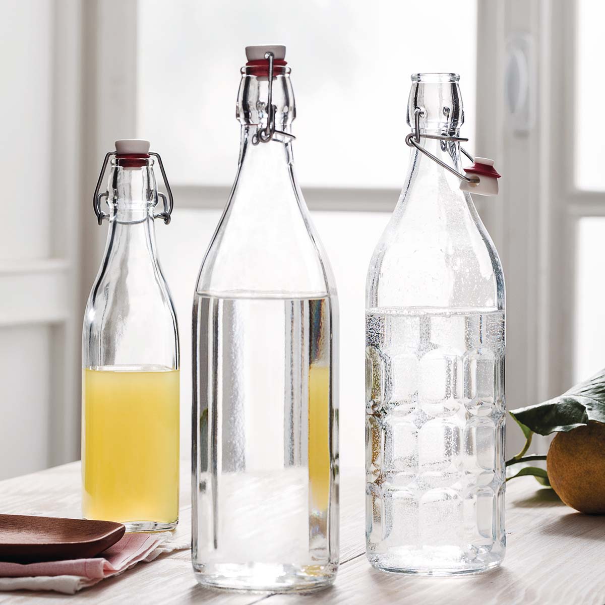 Flasche mit Bügelverschluss, Bormioli Rocco, Giara - 1 Liter