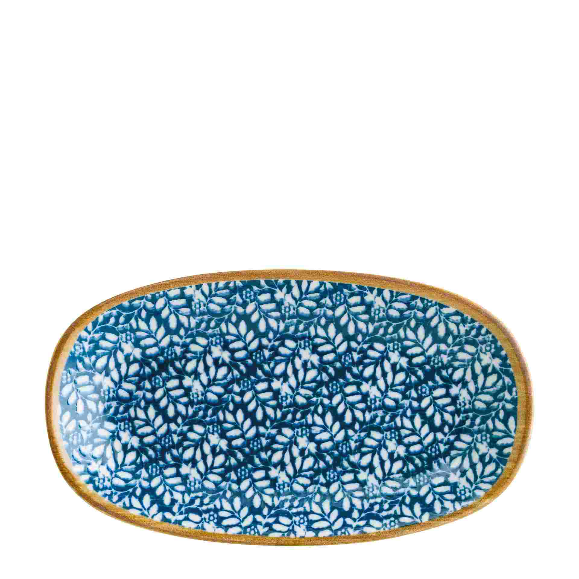 Servierplatte "Gourmet", Bonna, Lupin, Blau - 34 x 19 cm