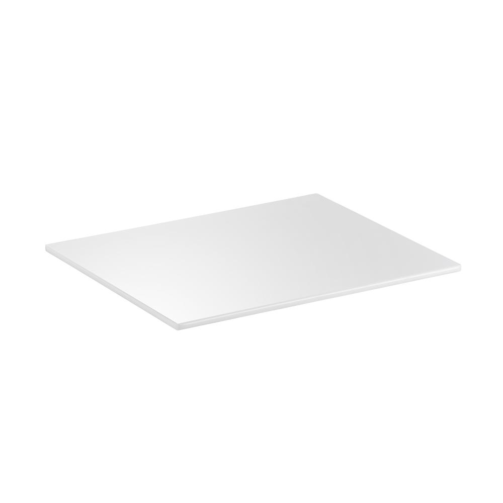 GN 1/2 Tablett, APS, ZERO, Weiß - Höhe 1,5cm