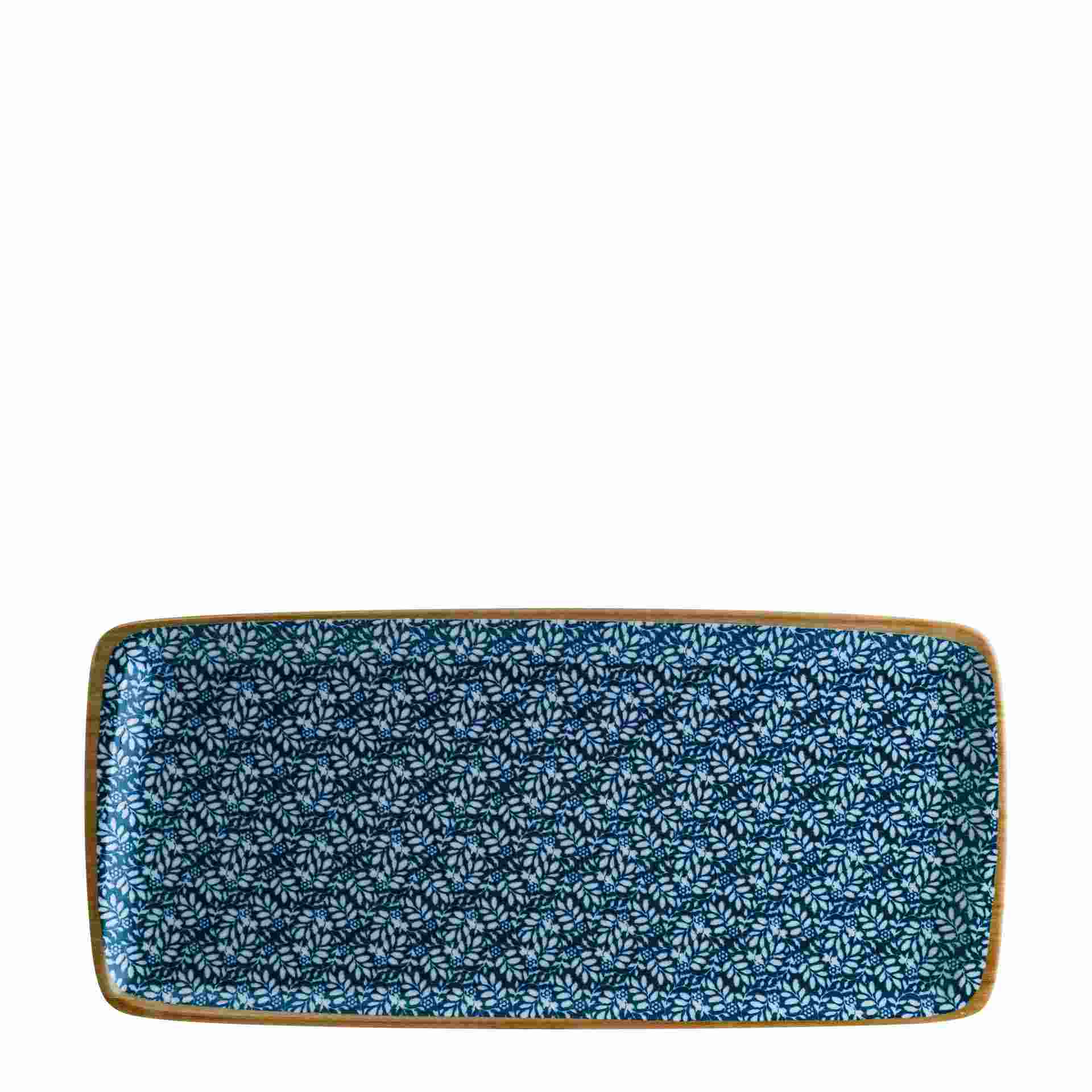 Servierplatte"Moove", Bonna, Lupin, Blau - 34 x 16 cm