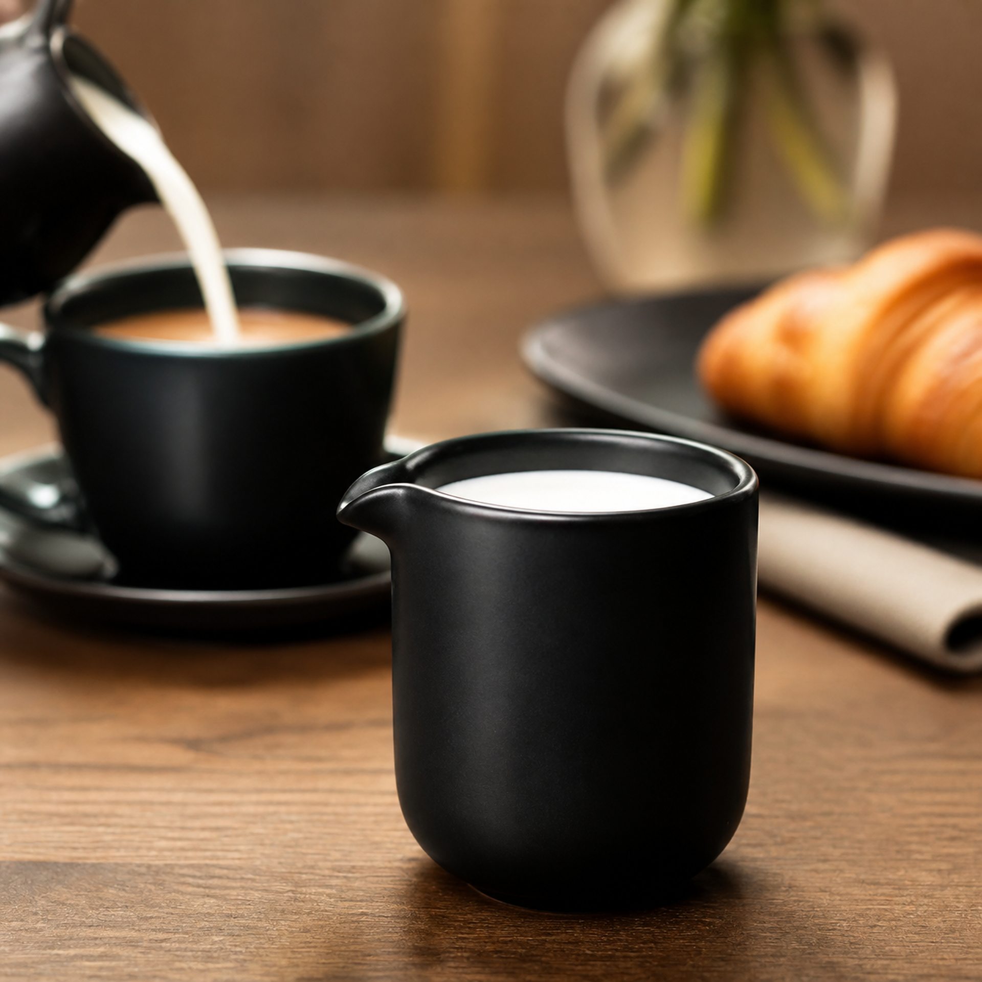 Kännchen, APS Porcelain, Ming Black - Ø 6,5 cm | 150 ml