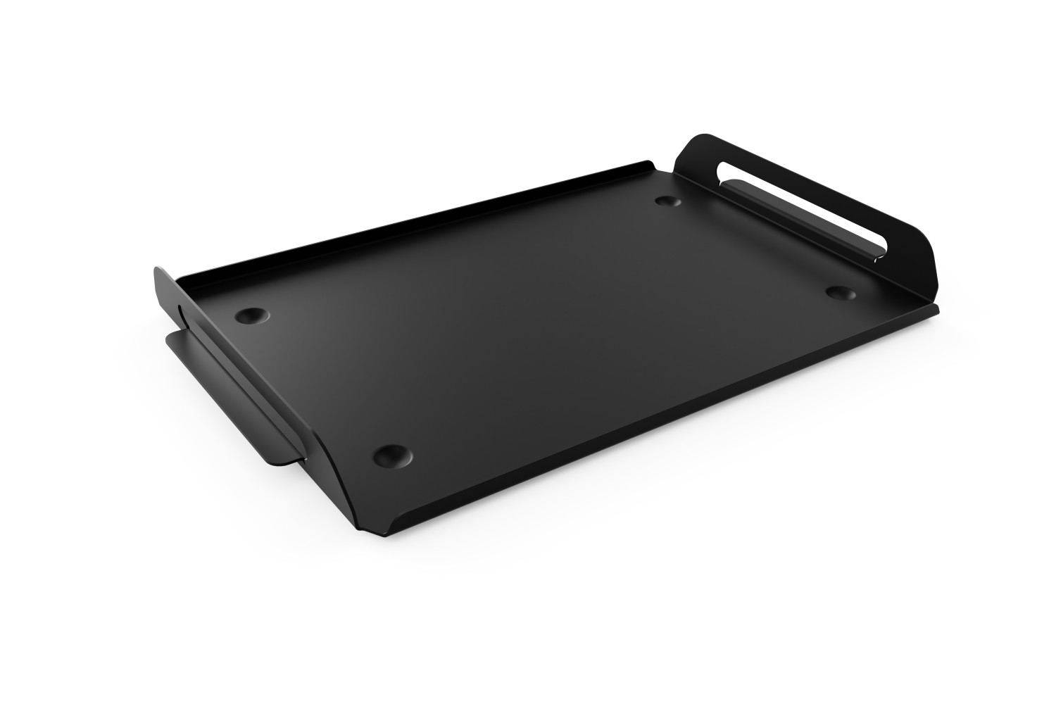 Serviertablett GN 1/2, Comas, Schwarz - 32,5cm x 53cm x 5,4cm