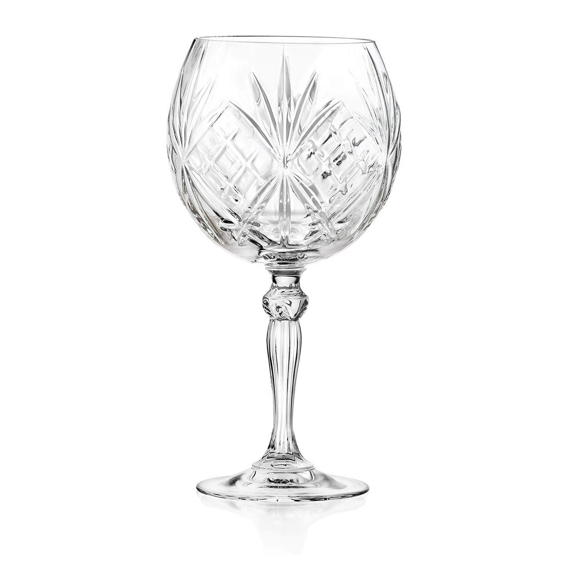 Gin Tonic Cocktail Glas mit Stiel, RCR, Melodia - 650 ml