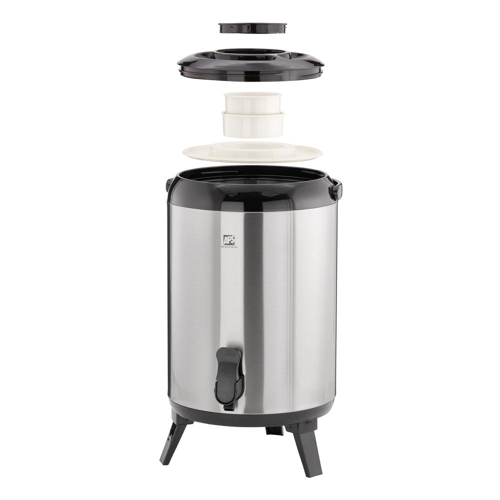 Iso-Dispenser, APS, Edelstahl - 9,5 Liter