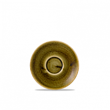 Churchill Stonecast Olive, Espresso Untertasse - Ø11,8cm