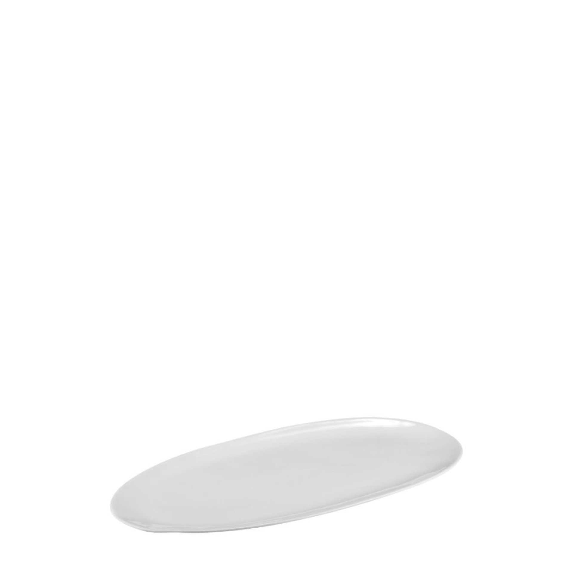 Servierplatte, Le Coq Porcelain, Aphros, Weiß - 30 x 15,5 cm