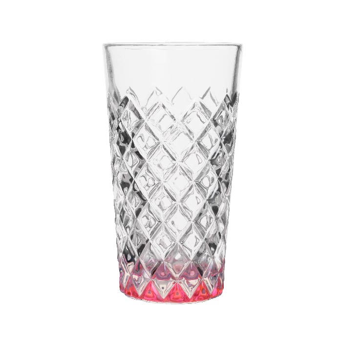 Highball Glas, APS Glass, Healey, Pink - 310ml