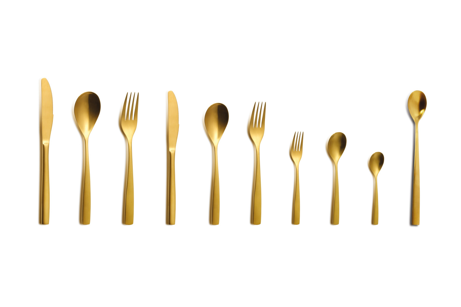Mokkalöffel, Comas, BCN Colors Oro, Gold - 11 cm