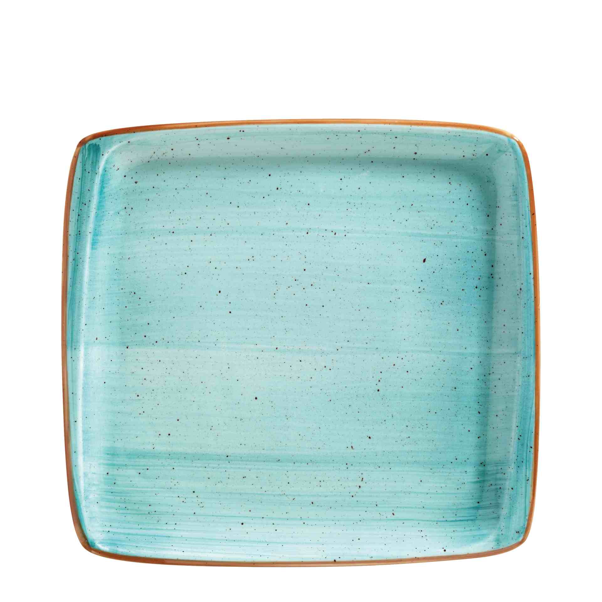 Servierplatte "Moove", Bonna, Aura Aqua, Türkis - 32 x 30,5 cm