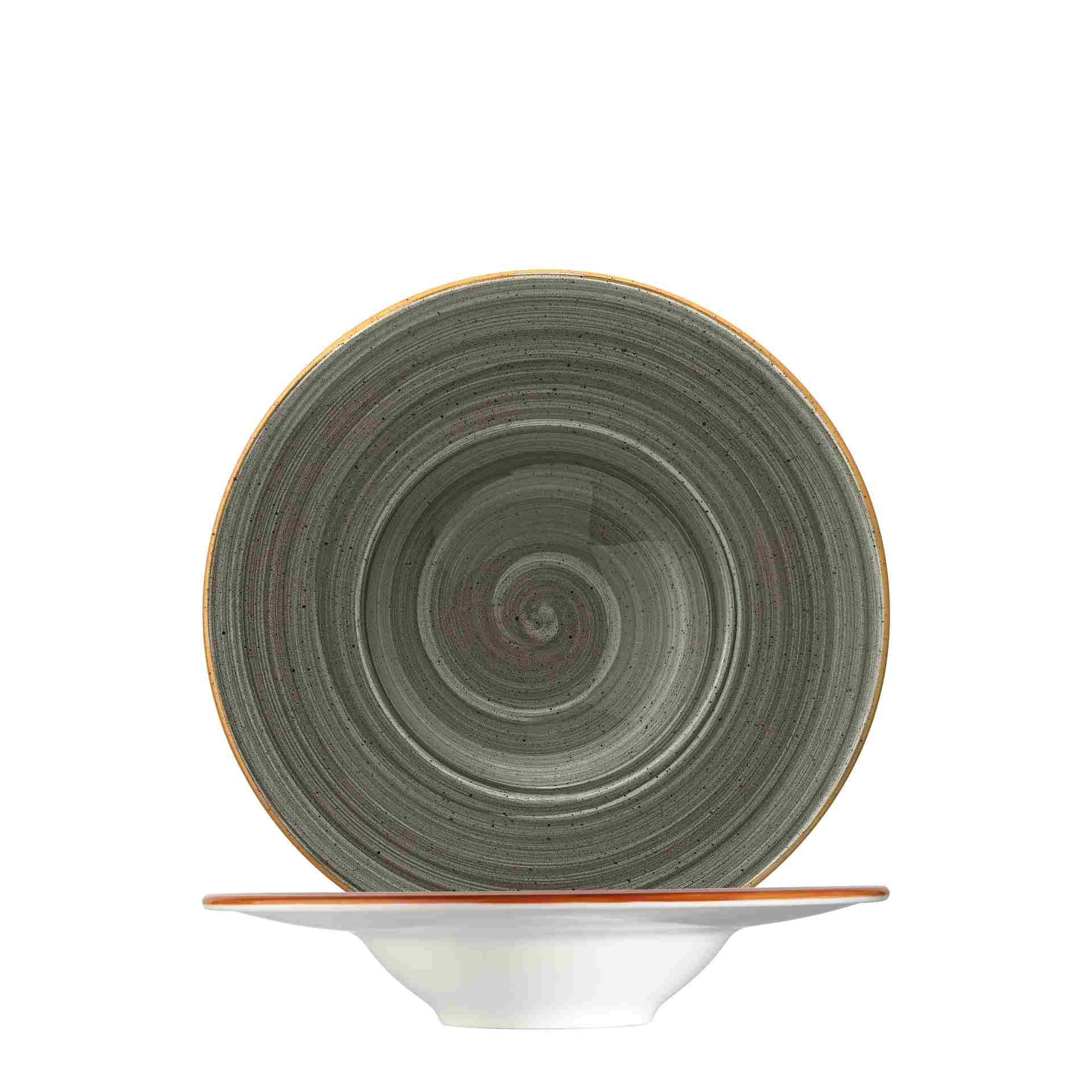 Pastateller "Banquet", Bonna, Aura Space, Grau - Ø 28 cm | 400 ml
