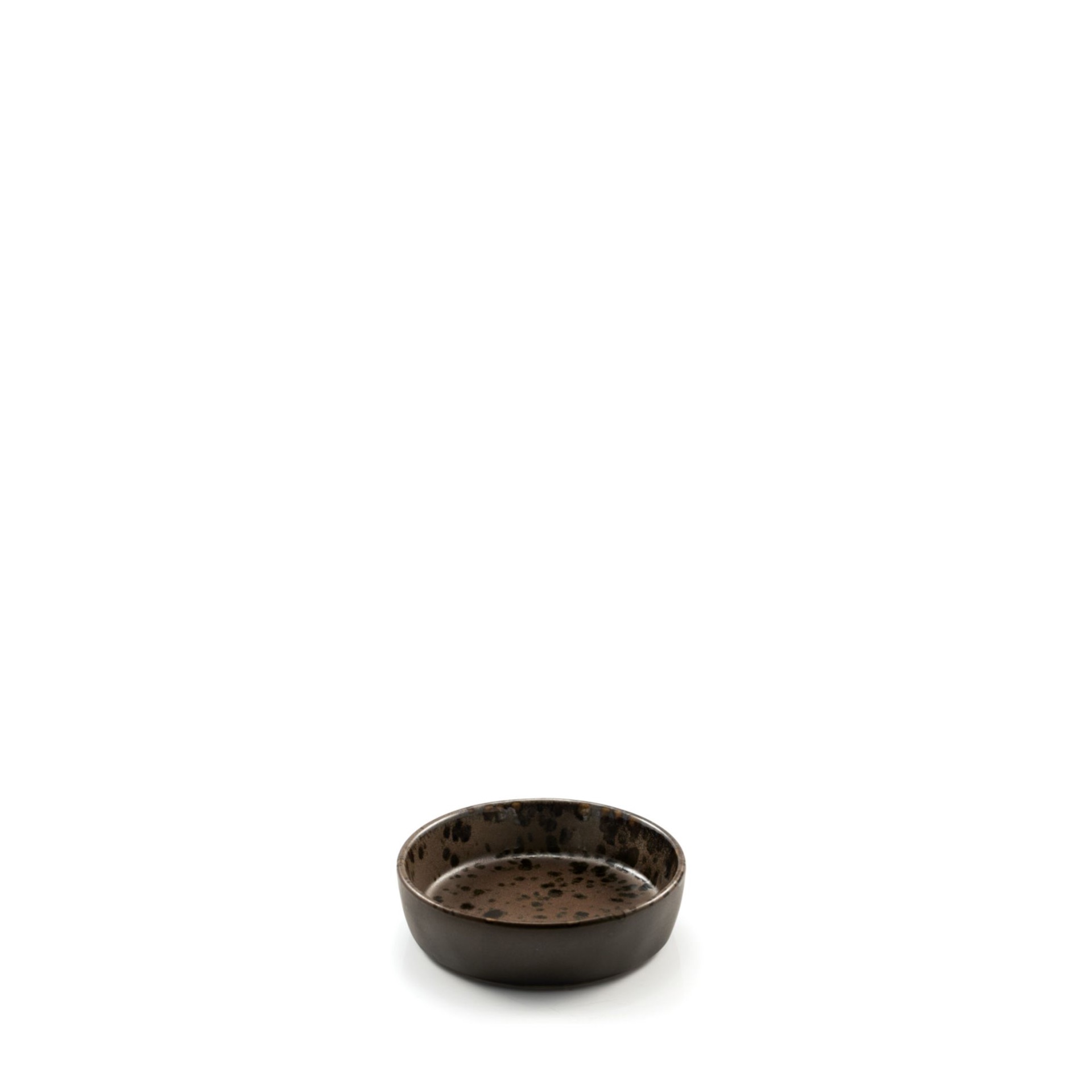 Auflaufförmchen, Le Coq Porcelain, Phobos Braun- Ø 12 cm