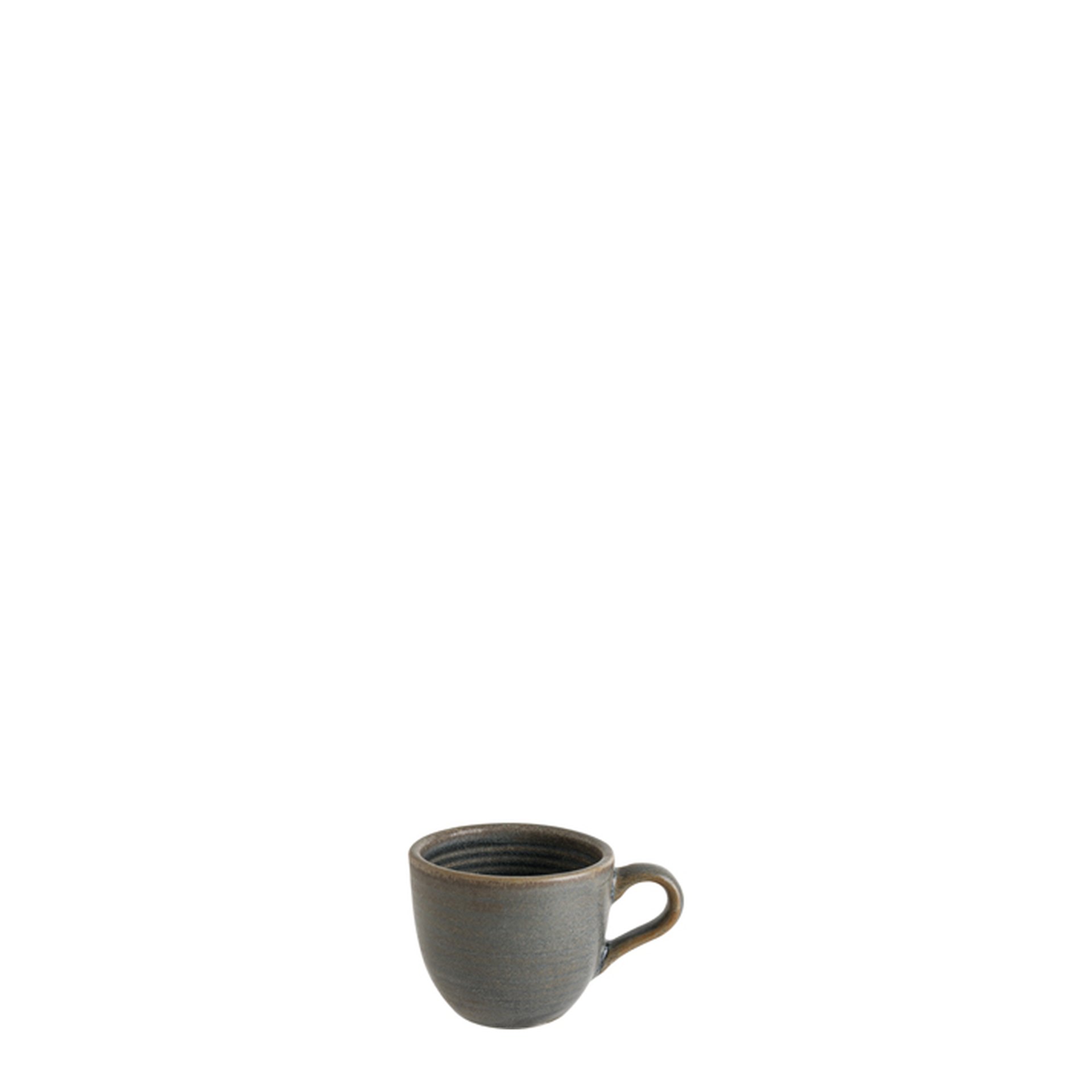 Espressotasse, Bonna, Hornfels, Grau - 100 ml