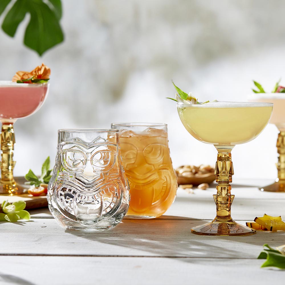 Tiki Tumbler aus Glas, Onis - 470 ml