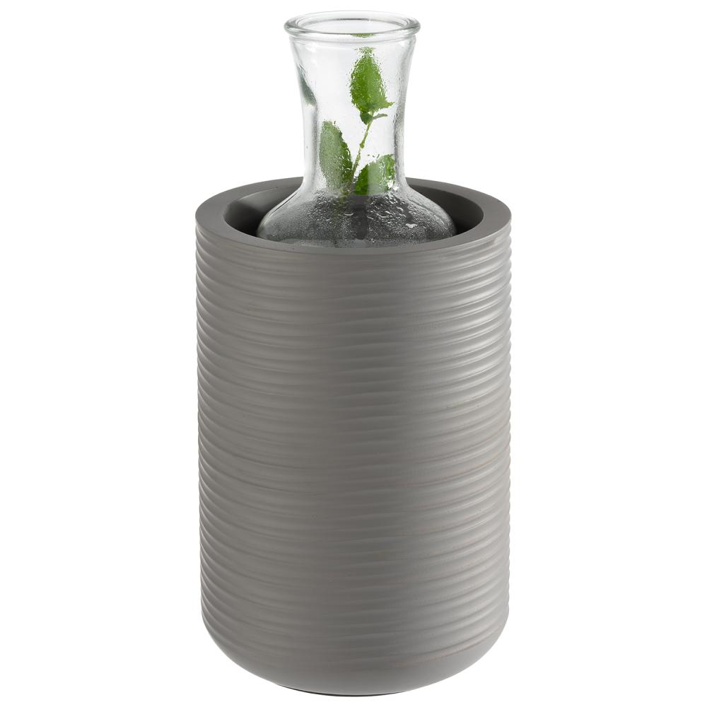 Flaschenkühler, APS, Element, Grau - Ø 13 cm | H 19 cm