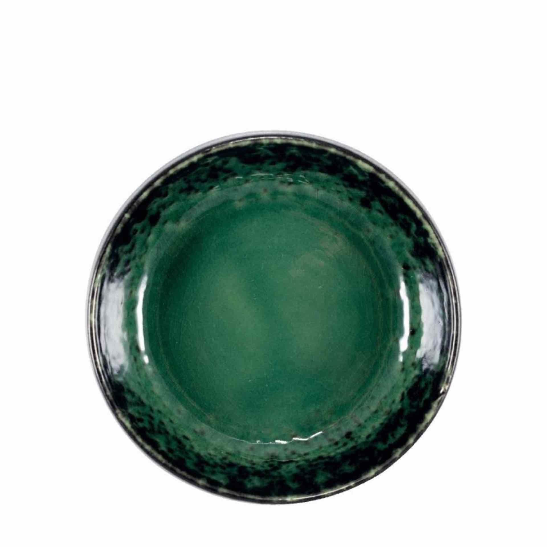 Teller tief, Le Coq, Deimos, Grün - Ø 26,5 / 24,5 cm | H 6,5 cm