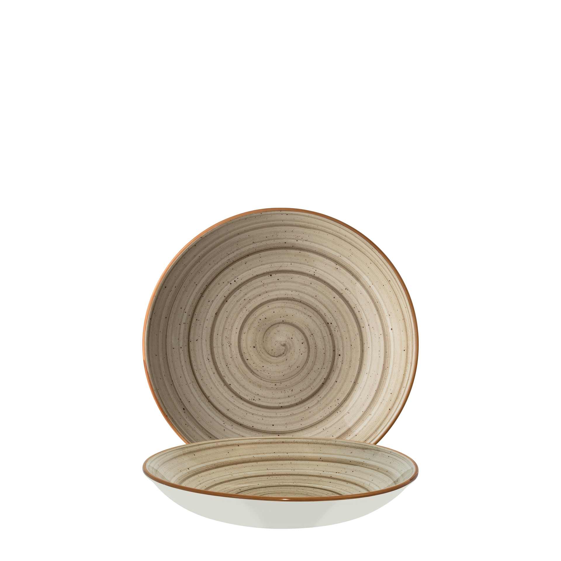 Teller tief, Bonna, Aura Terrain, Beige - Ø 23 cm | 1 Liter