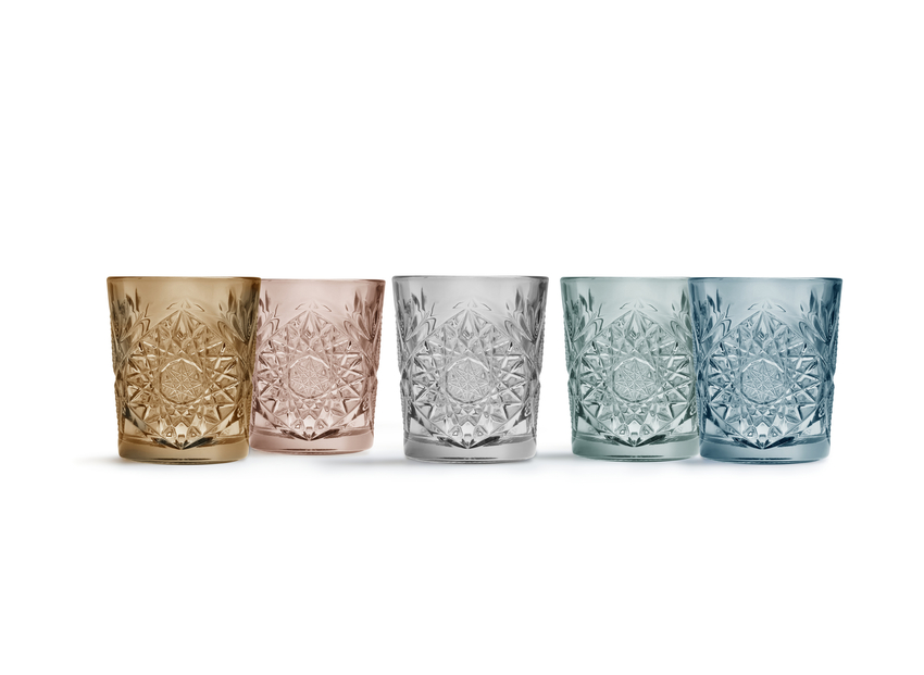 Double Old Fashioned Glas, Onis, ICON Autumn Winter, Blau- 355 ml