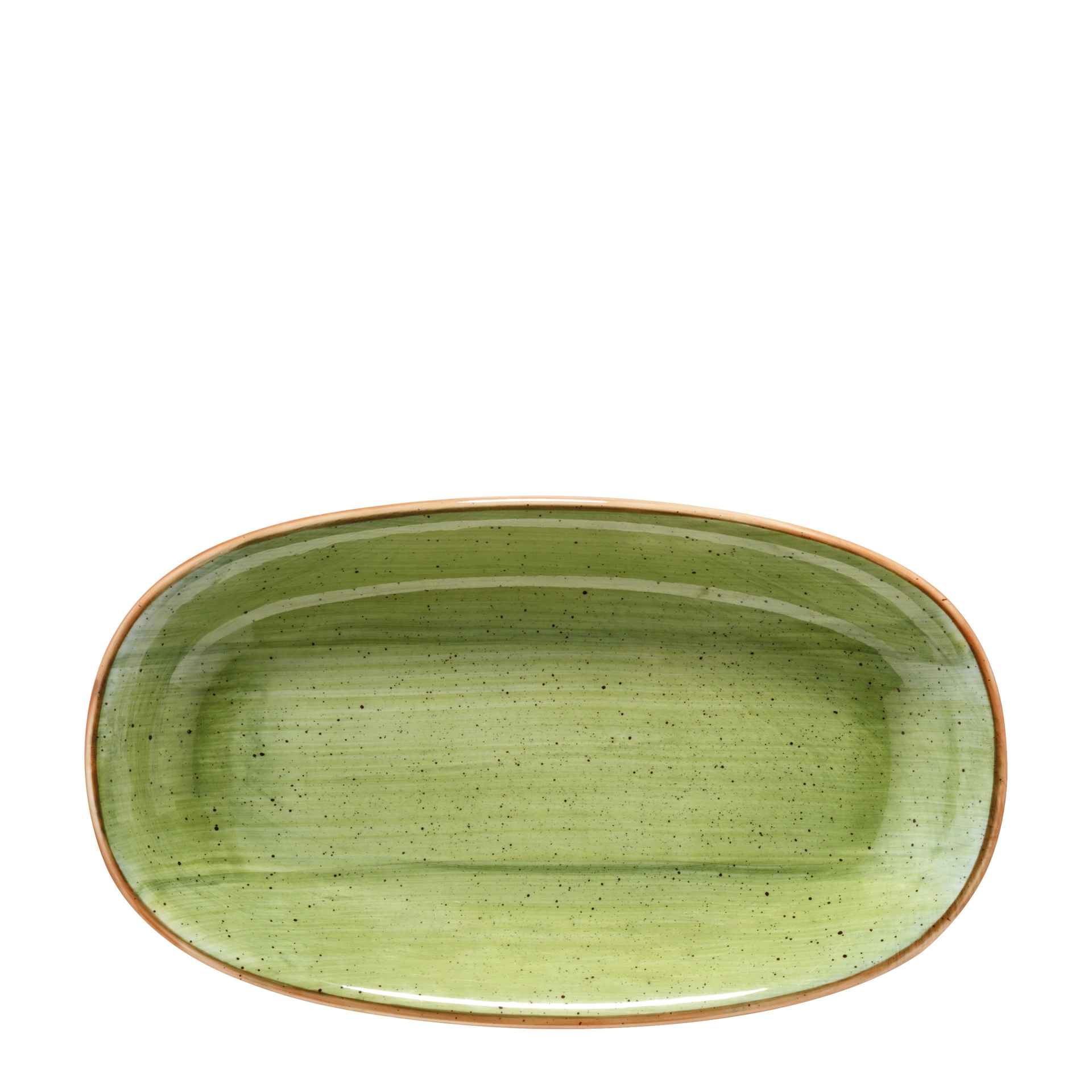 Servierplatte "Gourmet", Bonna, Aura Therapy, Grün - 34 x 19 cm