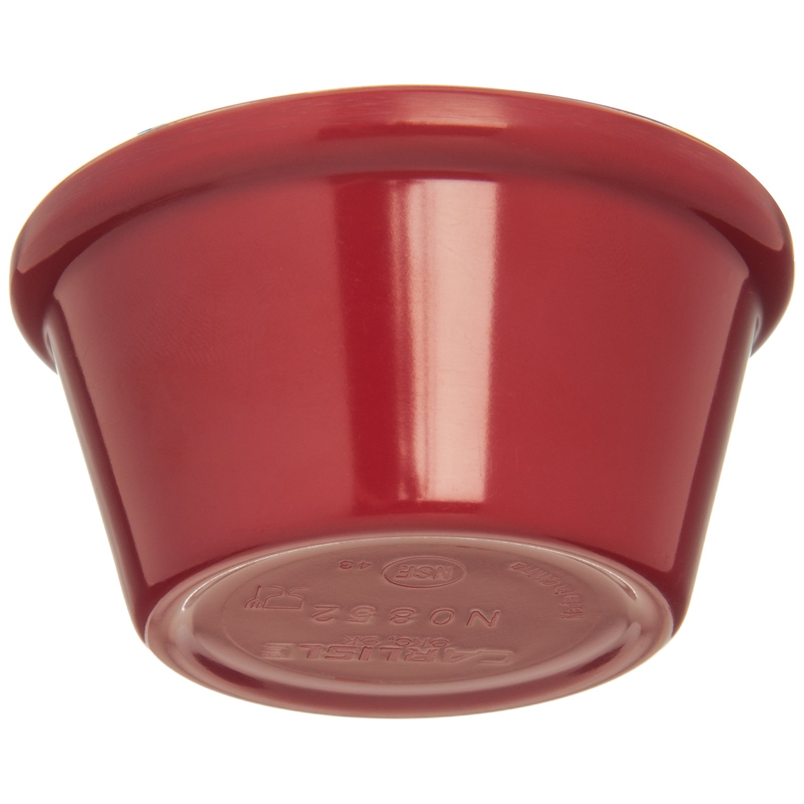 Dipschälchen / Dipschale, Carlisle, Ramekin Rund, Rot - 60 ml