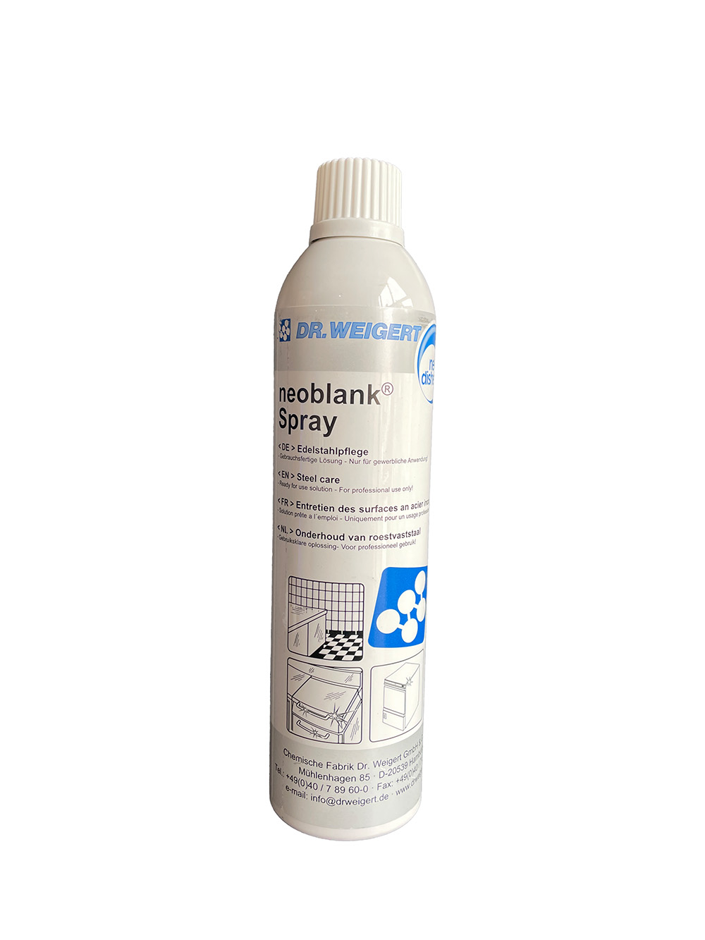 Edelstahlpflegespray, Dr. Weigert, neo disher - 400 ml