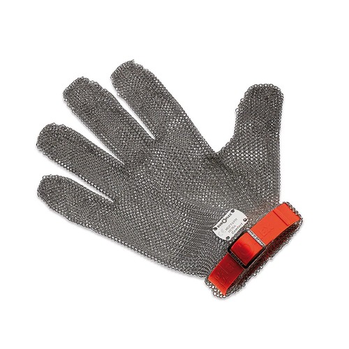 Stechschutzhandschuh, Giesser, Euroflex - Größe M / 2, rot