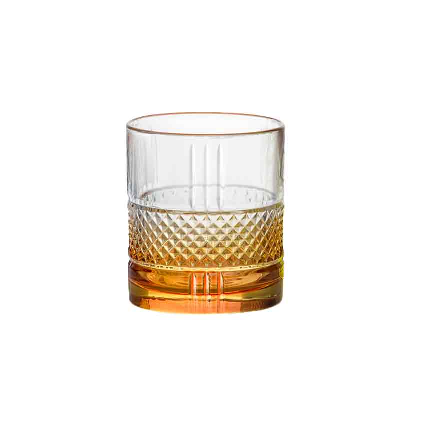 Double Old Fashioned Glas, RCR, Jackie, Orange - 336ml