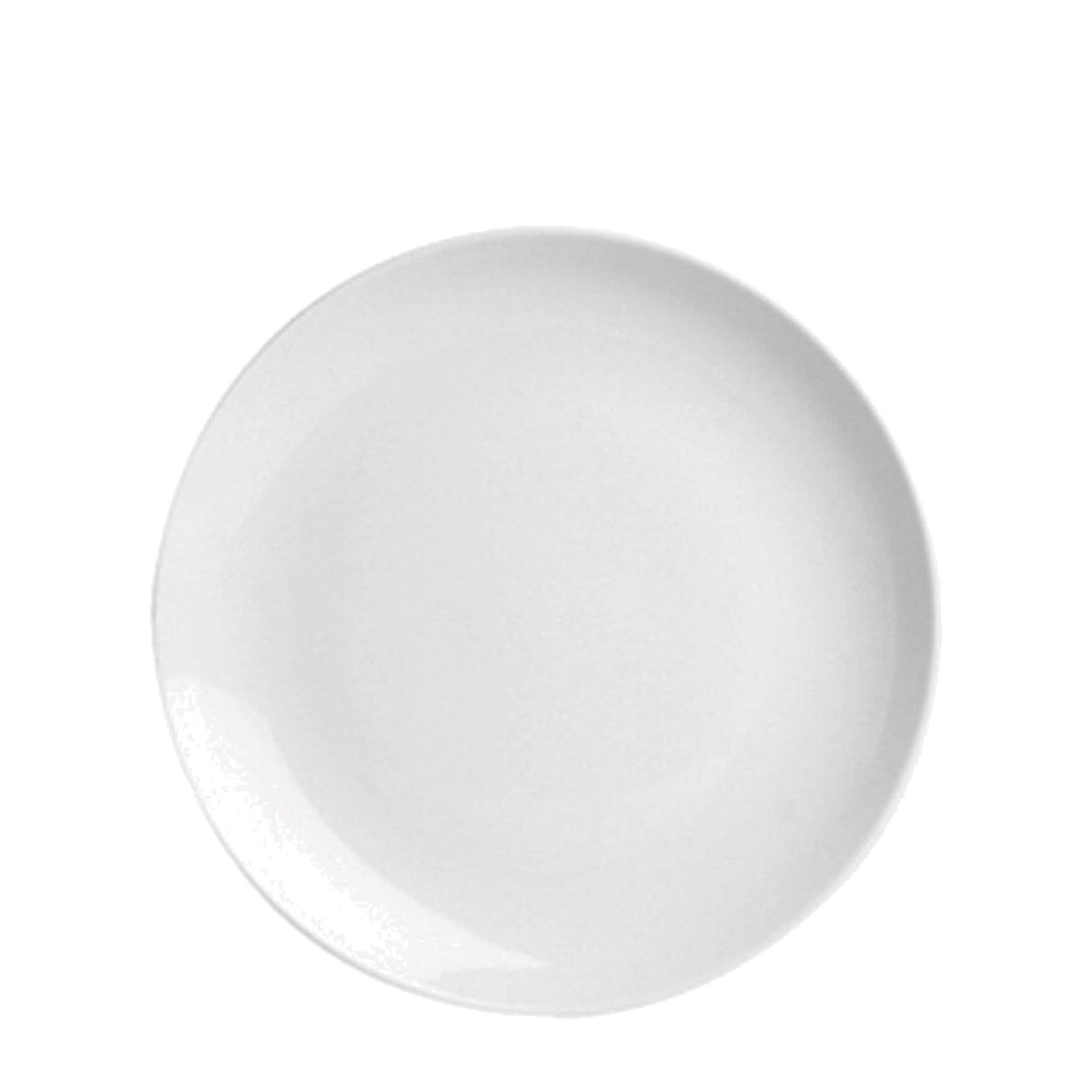Speiseteller, APS Porcelain, Basics White - Ø 27 cm