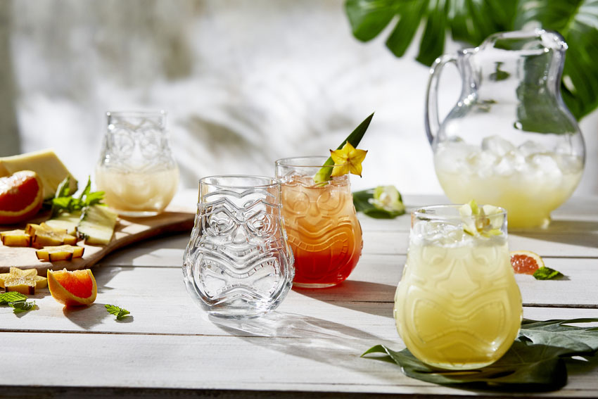 Tiki Tumbler aus Glas, Onis - 470 ml