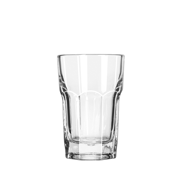 Highball Glas, Onis (Libbey), Gibraltar - Eichstrich: 0,2l
