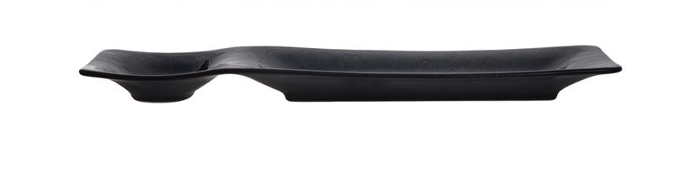 Servierplatte, APS Porcelain, NAGARE - 32 x 12 x 2,5 cm
