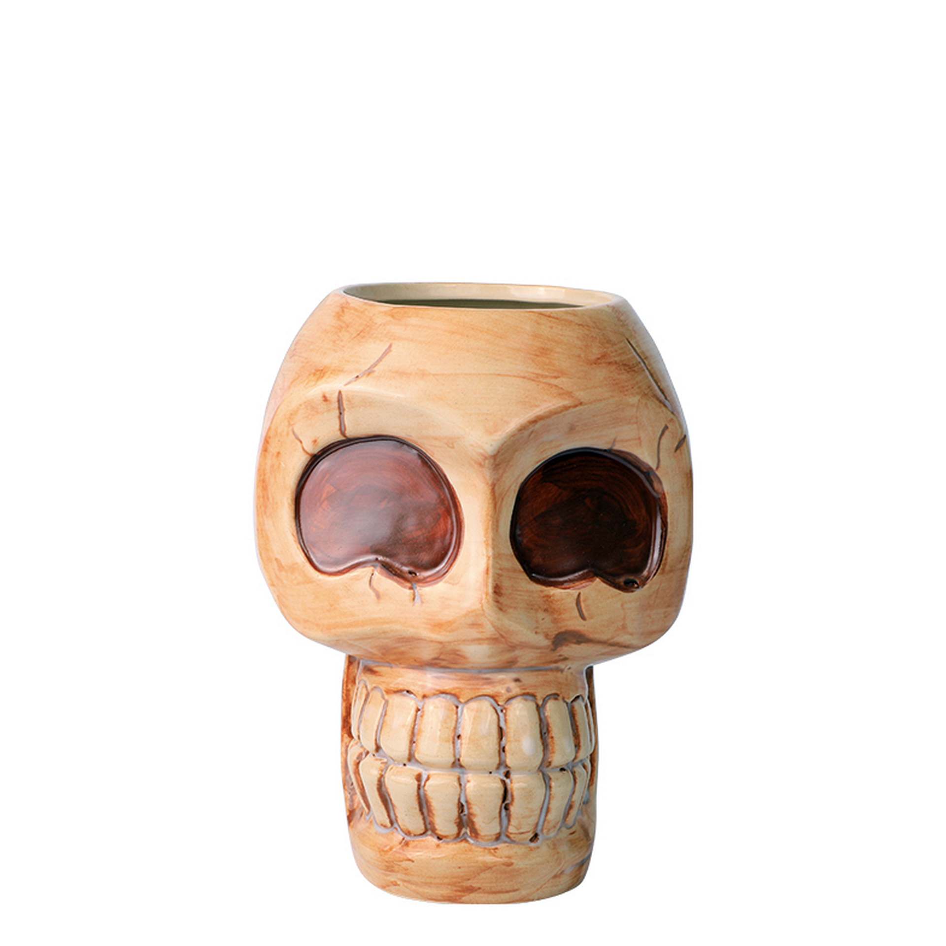 Tiki Becher Totenkopf, APS Tiki, Porzellan - 880 ml