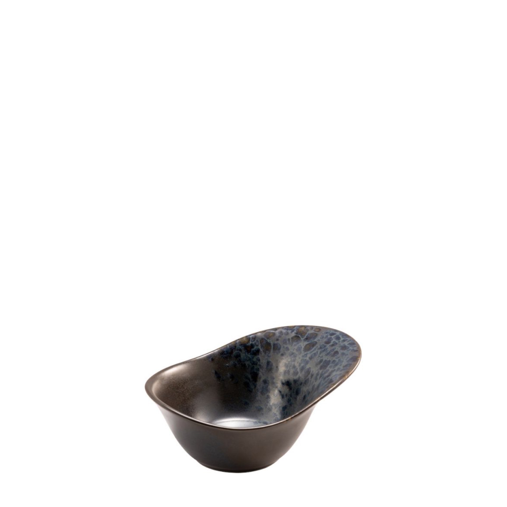 Schale oval, Le Coq Porcelain, Phobos Schwarz - 400 ml