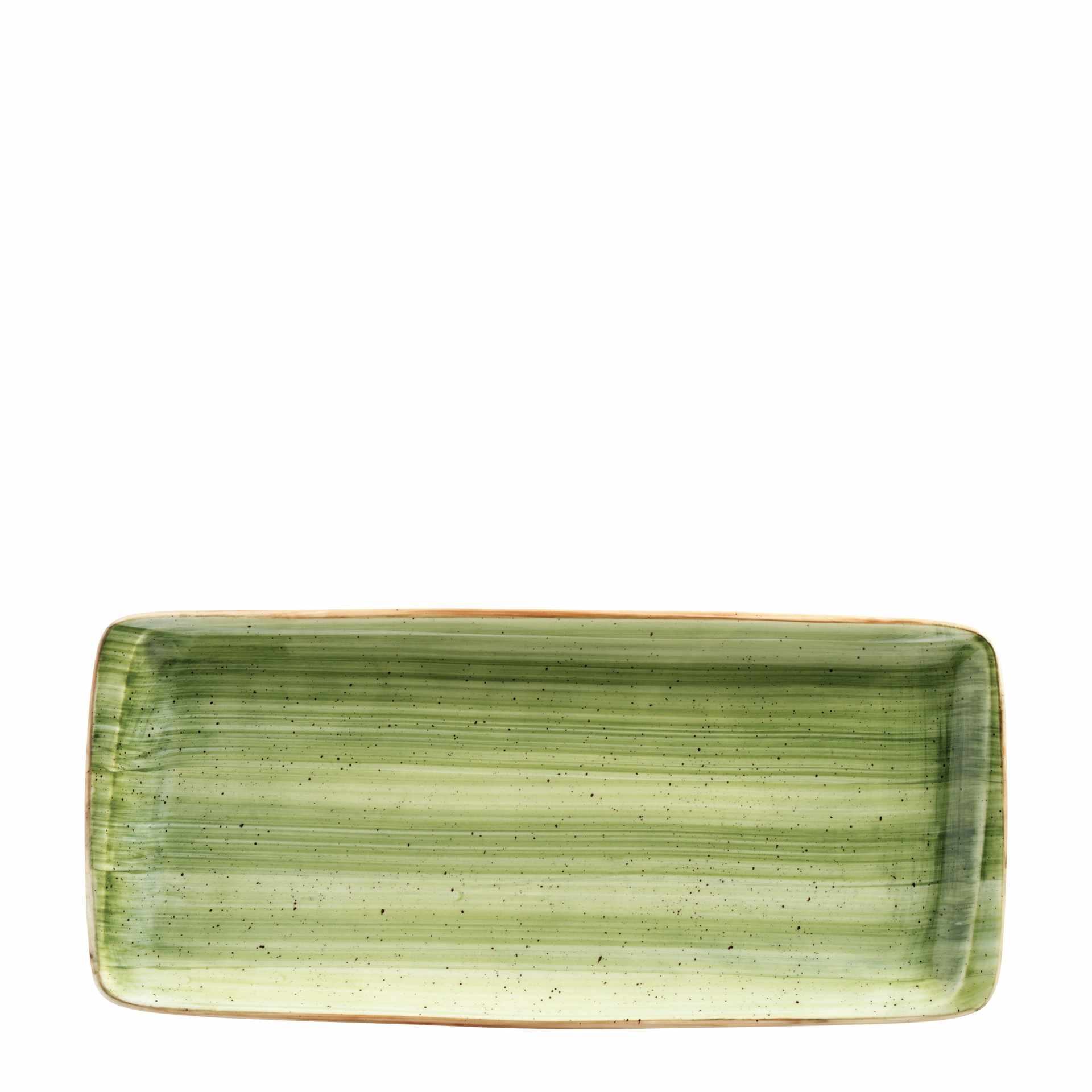 Servierplatte "Moove", Bonna, Aura Therapy, Grün - 34 x 16 cm