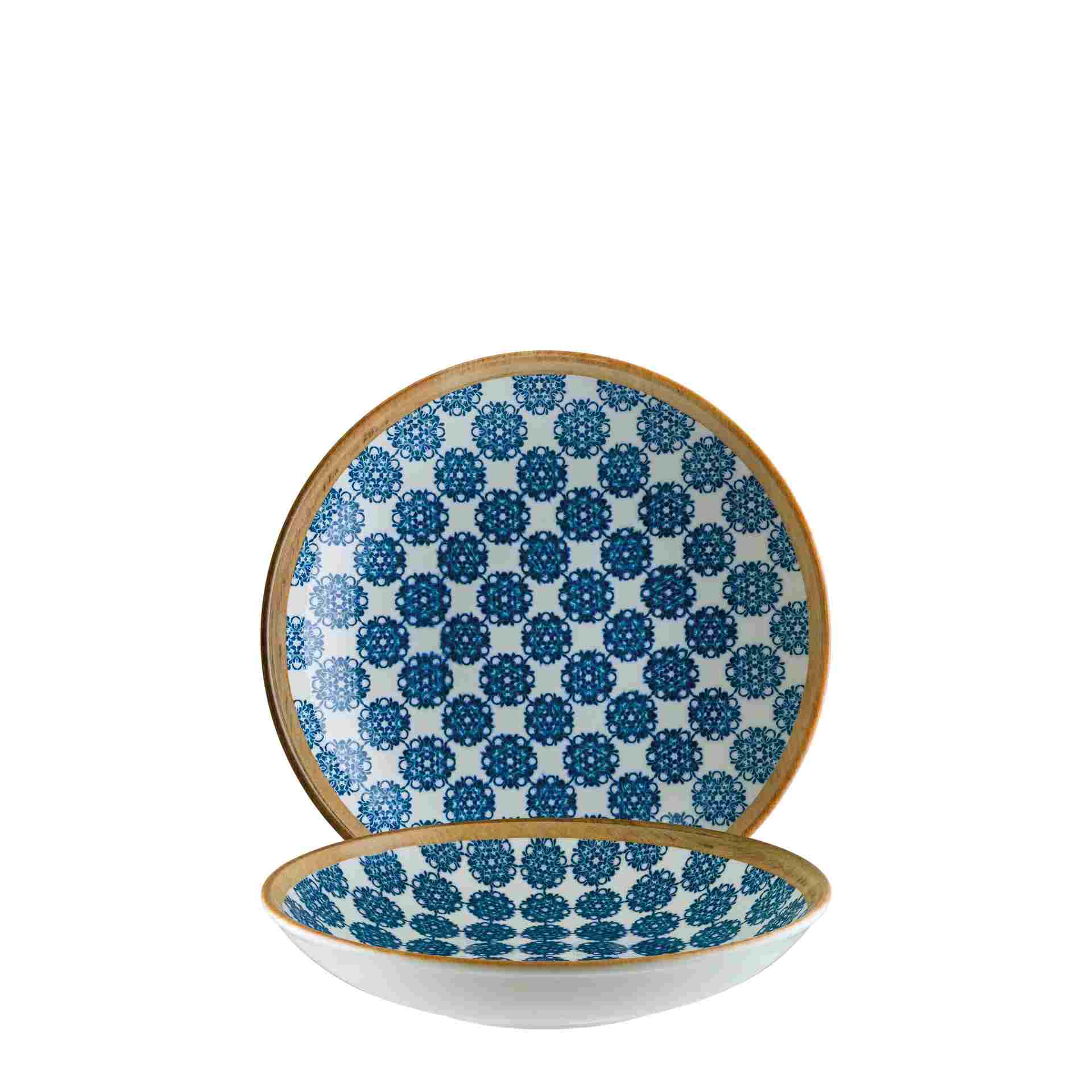 Teller tief, Bonna, Lotus, Blau - Ø 25 cm | 1,3 Liter