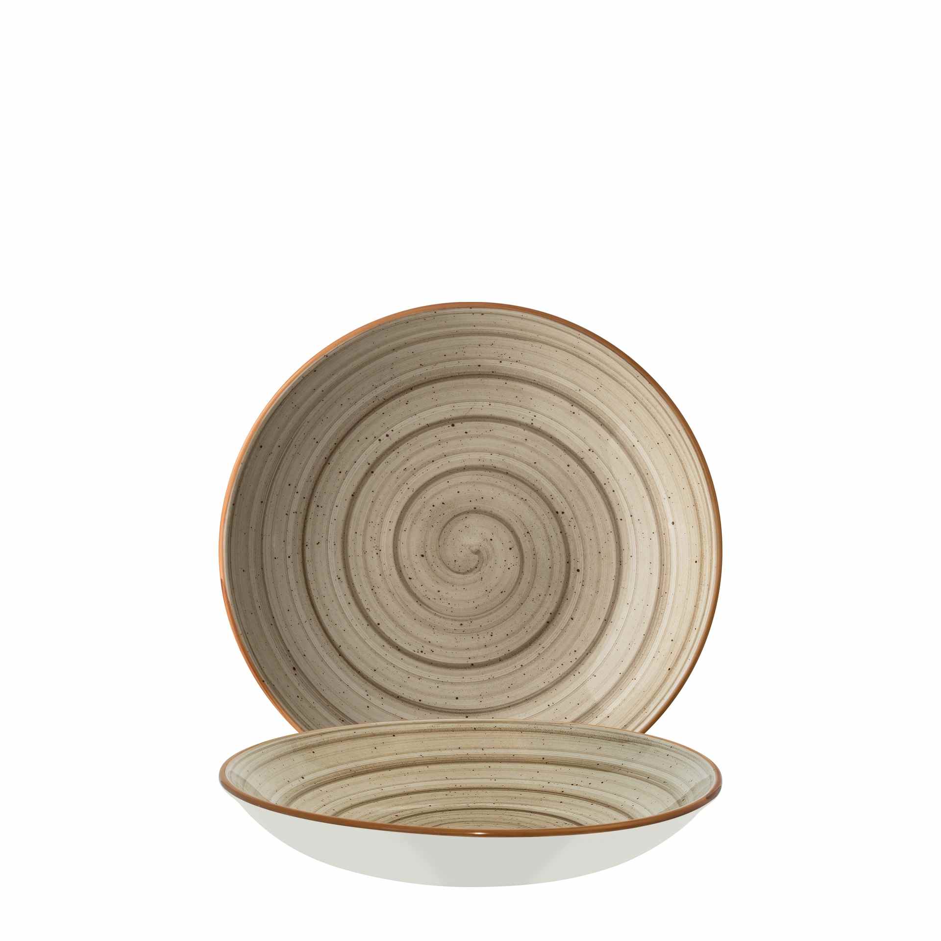 Teller tief, Bonna, Aura Terrain, Beige - Ø 25 cm | 1,3 Liter