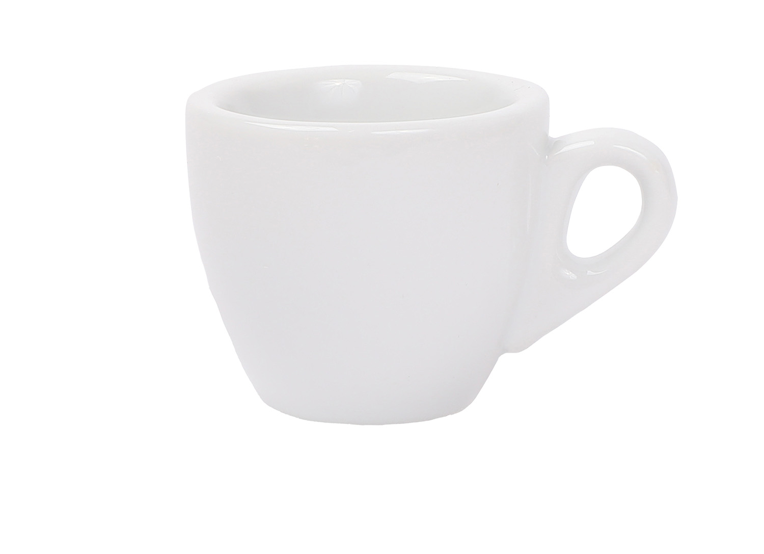 Espressotasse mit Untertasse im 6 er Set, Modern Coffee WHITE