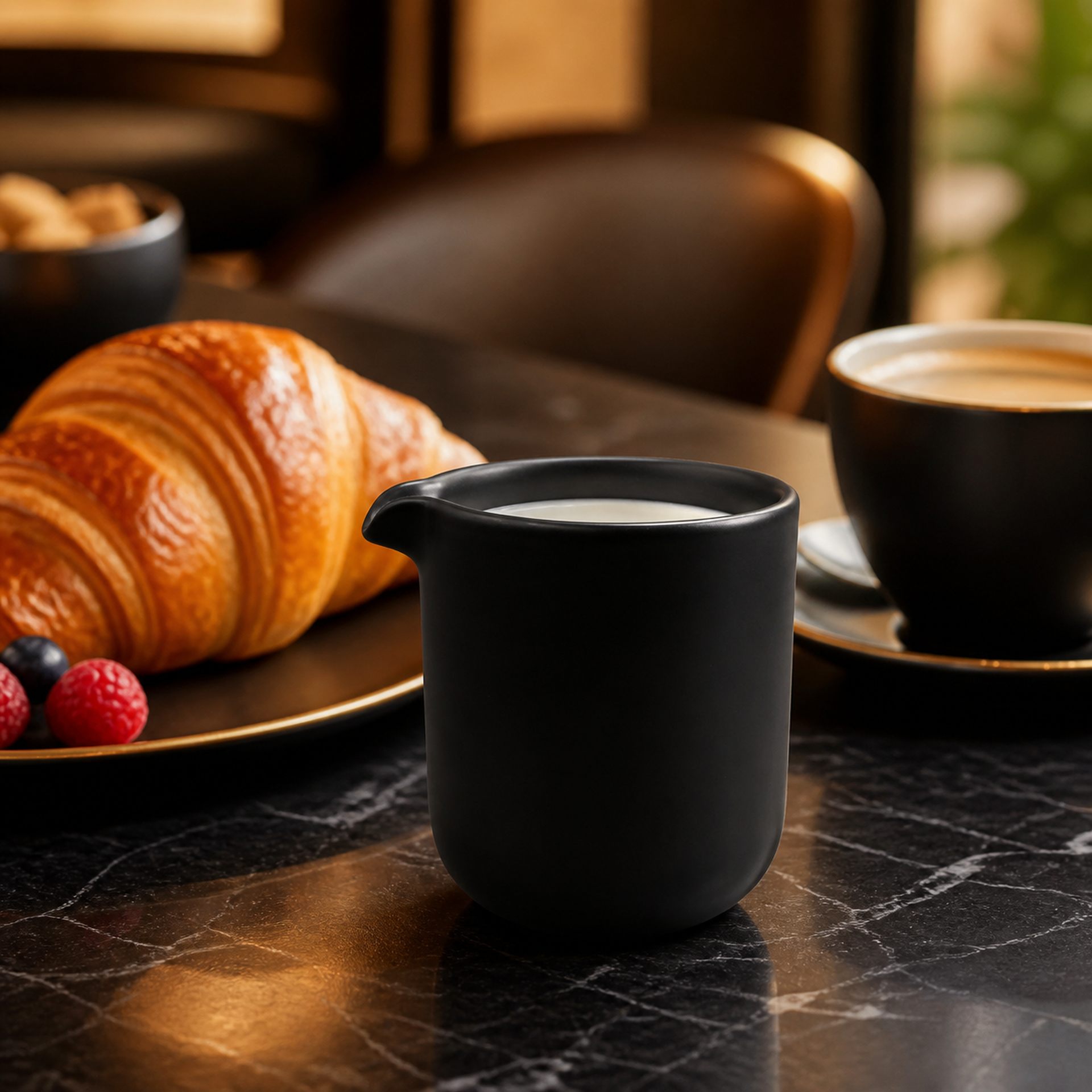 Kännchen, APS Porcelain, Ming Black - Ø 8,5 cm | 350 ml